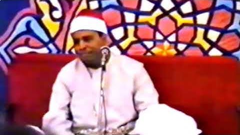 تلاوة مرئية نادرة تفوق الوصف -- حضور كوكبة من القراء  الشيخ محمد الليثي سورة ابراهيم من اروع ما قرأ