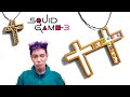 How to Make THANOS CROSS NECKLACE from Squid Game | DIY | Galaxy Kidss 