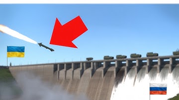 Ukrainian Jet Hits Russian-Controlled Dam – What Happened Next Was Shocking…