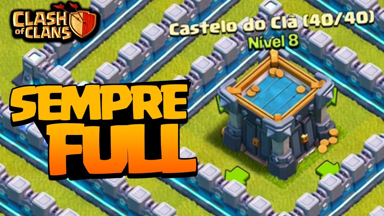 COMO TER TROPAS INFINITAS SEMPRE PARA USAR NO CASTELO DE CLÃ CLASH OF