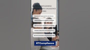 Understanding Customer Due Diligence (CDD) #CDD #CustomerDueDiligence