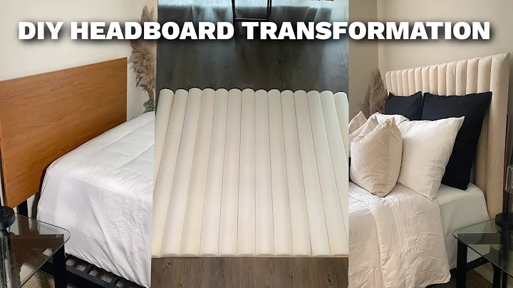 How to: *Pinterest Inspired* DIY Channel Tufted Headboard | EASIEST DIY Headboard Method