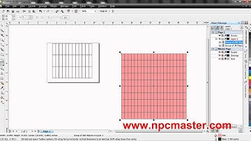 28  Using the Graph paper tool in CorelDraw X4 Sinhala HD