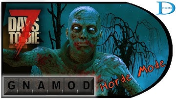 #1 GNAmod Horde Mode Test Version - 7 Days To Die Alpha 16 ☠️ with Beelzybud