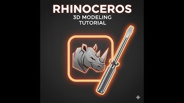 Screwdriver 3D Modeling Tutorial – Part 1 | Setting Up Reference Image & Creating the Body in Rhino