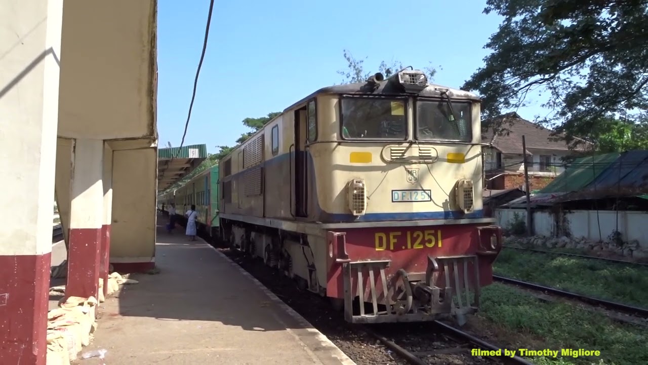 They come From All over the World: Trains in Myanmar (Burma) (2016)