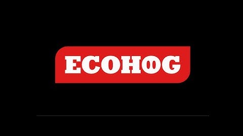 Ecohog Tracked Windshifter (EH1500-TWS) Skip Waste Separation