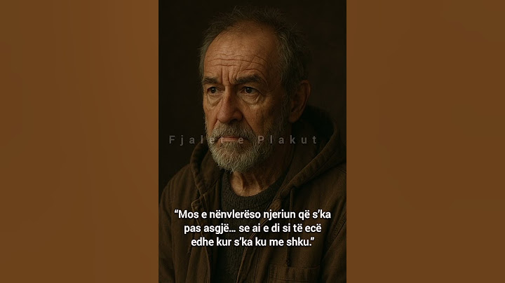 Ai që s’ka pas gjë… s’e tremb asgjë.
