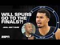 ‘This is a media dream!’ 🗣️ JWill has doubts the Spurs make it to the NBA Finals 👀 | Get Up