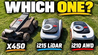 Information Navimow i210 AWD vs i215 LiDAR vs X450 — Which One Should You Buy Update