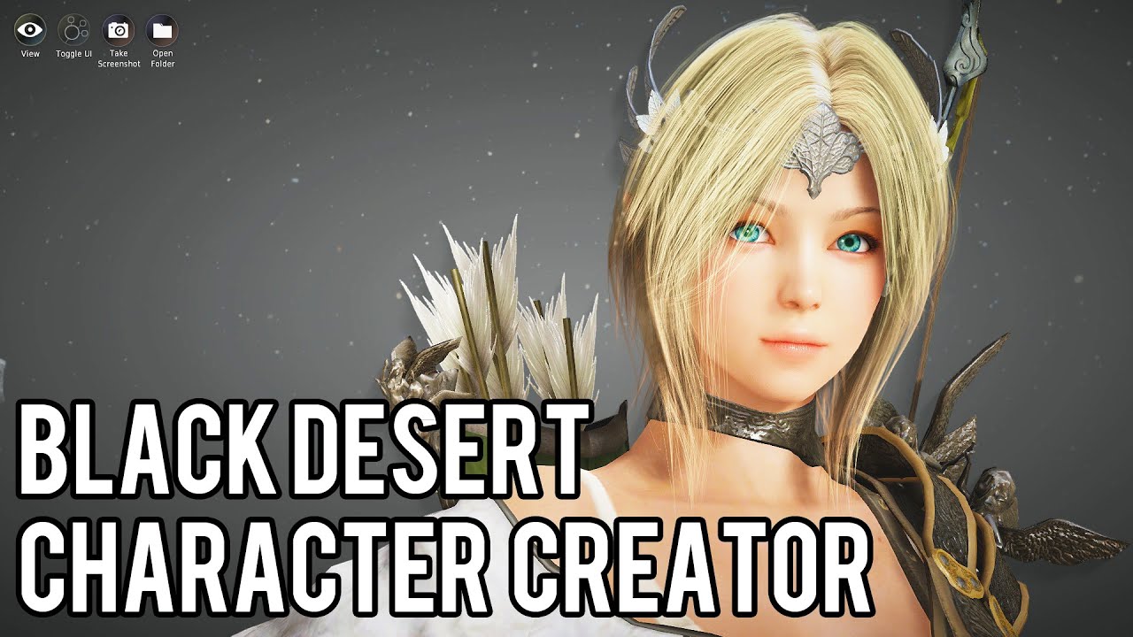 Black Desert Character Creator - Ranger Class