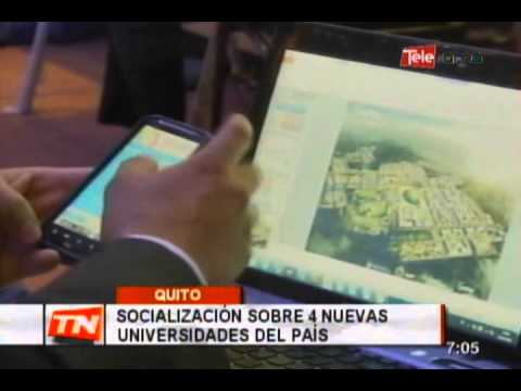 Socializan sobre 4 nuevas universidades del país