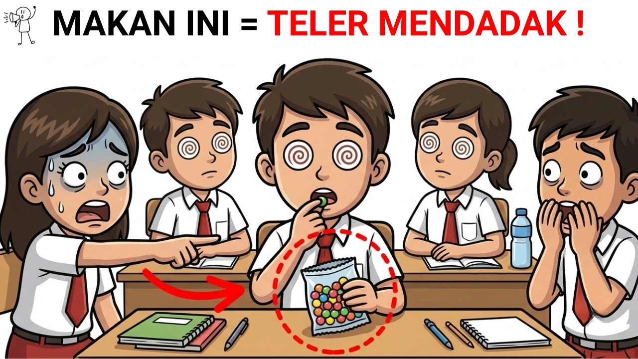 10 Jajan Anak SD Yang Ternyata Mengandung N4rkob4 !