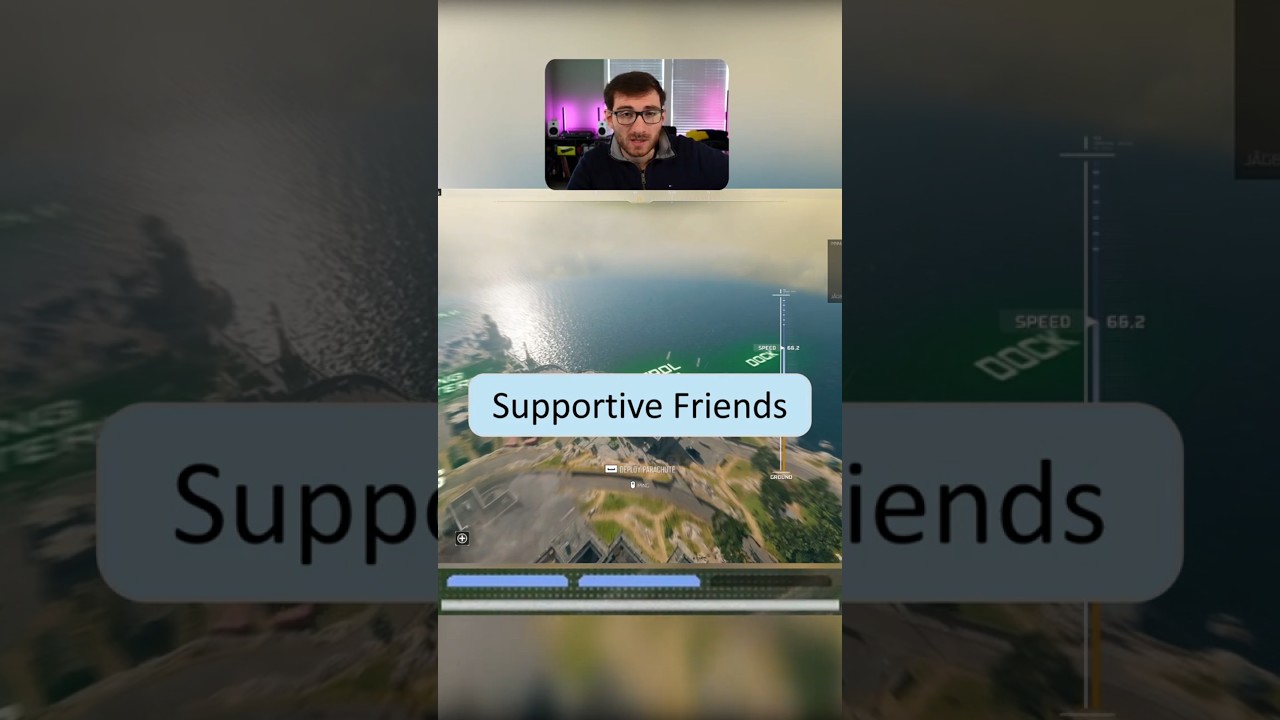 My Friend Supports Me