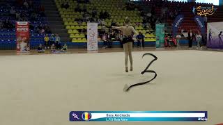Ilieș Andrada LPS Baia Mare Junioare IV  Ribbon Cupa Prietenia Ediția XXVIII la Gimnastică Ritmică