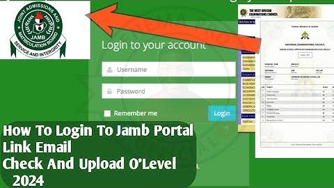 How To Login To Jamb Portal (Caps 2025)