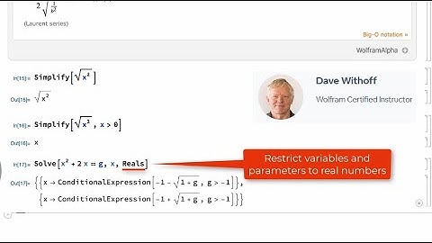 A Guide to Mathematics with Wolfram Language: Symbolic Mathematics