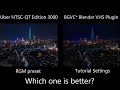 Bgvc  ntscqt comparison which vhs effect is better