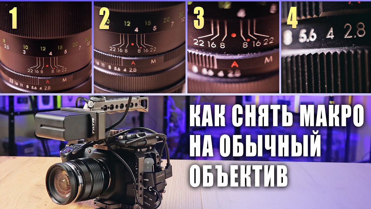 КАК СНЯТЬ МАКРО на ОБЫЧНЫЙ ОБЪЕКТИВ?