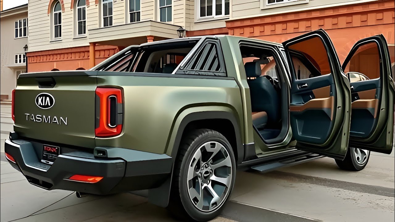 Пикап Kia Tasman 2026 года наконец-то представлен | Интерьер, экстерьер и шокирующая цена