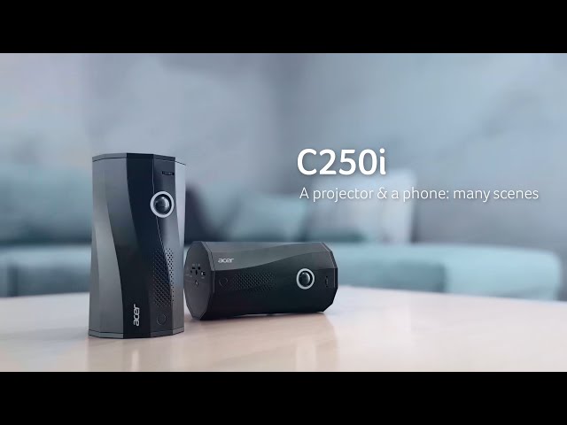 Acer C250i モバイルプロジェクター| Acer - YouTube
