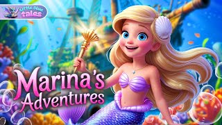 Marina's Adventures: The Bubble Blaster 🫧🧜‍♀️🐚 | Episode 2 | Mermaid Story & Sing Along for Kids