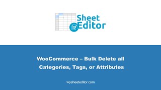 How to Remove Empty #WooCommerce Categories, Tags, or Attributes using a Spreadsheet
