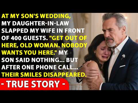 At My Son’s Wedding, My Daughter In Law Slapped My Wife And Said, “Get Out, Nobody Wants You Here ” thumbnail
