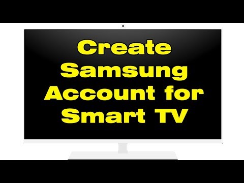 Como criar uma conta Samsung para Smart TV