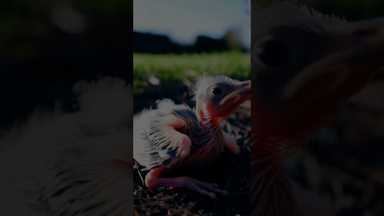 Title: "Unexpected Hero: The Cat Who Saved a Baby Bird 🐱🐦"