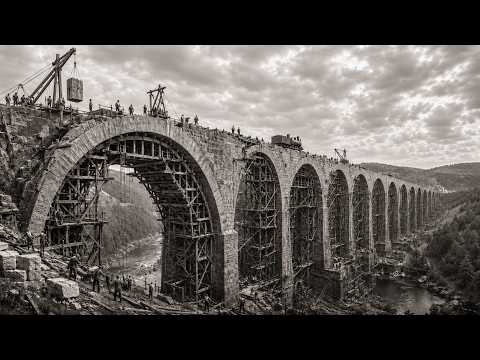 How 800 Workers Built America’s Giant Stone Railroad Viaduct in One Year