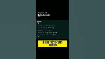 #coding #javascript #scope #block scope #easy explain