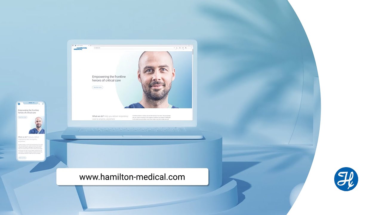 Explore the new Hamilton Medical website