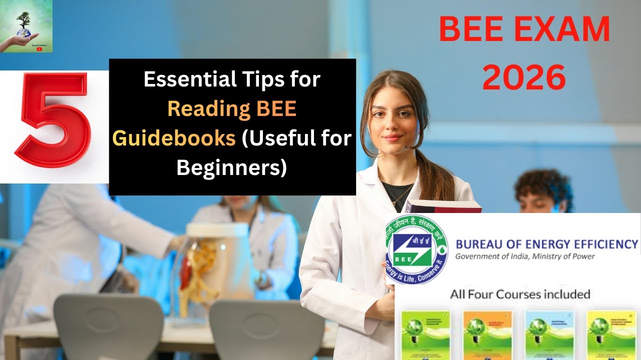 5 Essential Tips for Reading Bureau of Energy| Guidebooks |Useful for Beginners | BEE Exam 2026 |