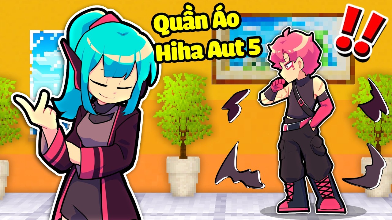 Yummie Sở Hữu QUẦN ÁO HIHA PRIME Trong Minecraft  😍🤣