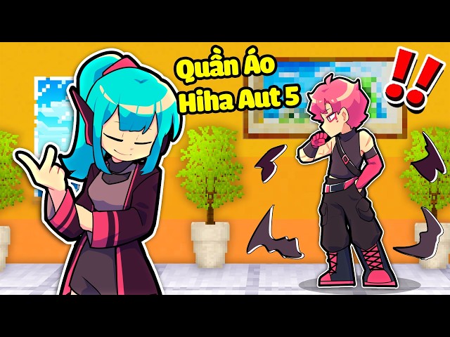 Yummie Sở Hữu QUẦN ÁO HIHA PRIME Trong Minecraft  😍🤣