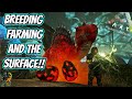 HUNTING DROPS ON THE SURFACE, BREEDING SPINOS, AND STARTING A FARM!! || Ark Story Unmodded Ep 113!