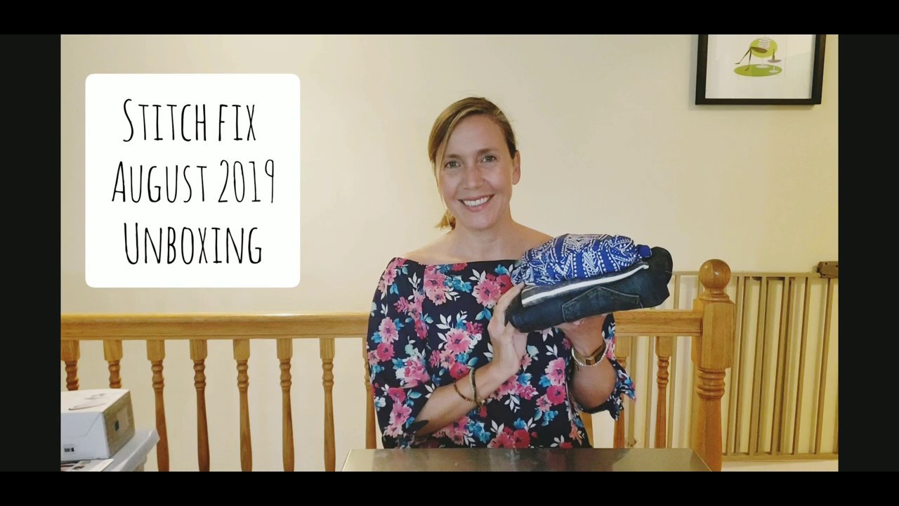 Stitch Fix Unboxing August 2019