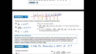 Math 204 7.1 Part 1 Fracrions and Decimals