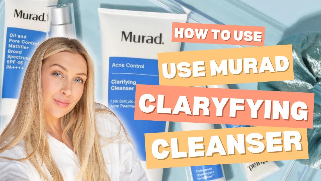 How to use salicylic acid cleanser / Murad clarifying cleanser review /Accufix salicylic acid