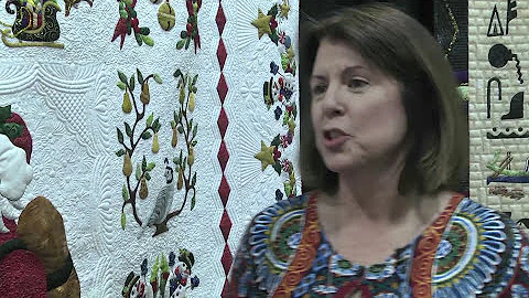 Linda Neal - 2nd Place, Large Wall Quilts: Longarm...