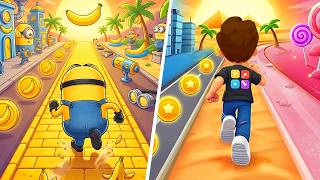 Kooply Run Subway Craft VS Minions Rush Running Game, Subway Runner Games, Kooply Run Game screenshot 5