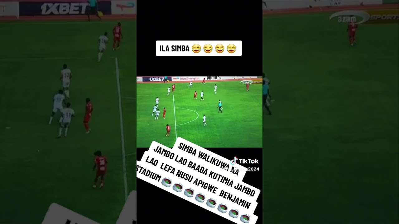 REFA APOKEA KICHAPO SIMBA VS CS SFAXIEN WARABU WANGO'A VITI TAIFA