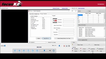 Focus X2 for WIndows - Creating Highlights Movies