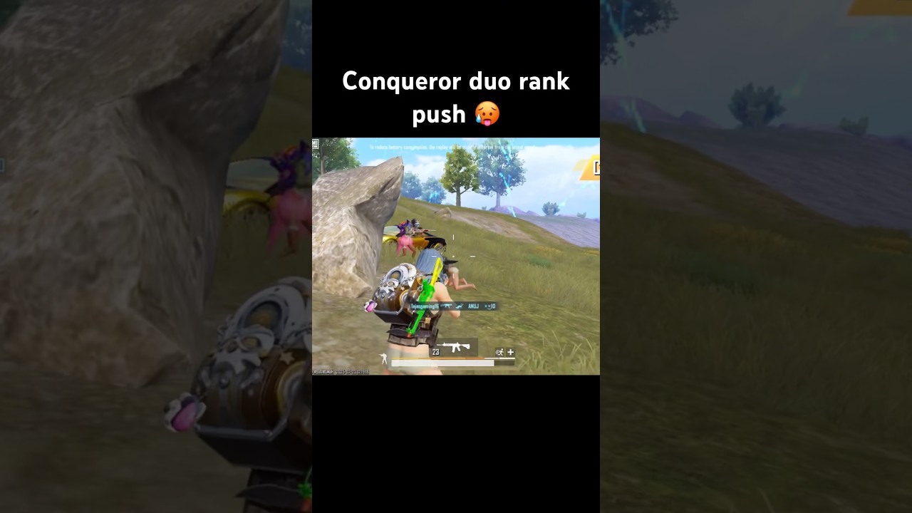 Day 1 🥵 conqueror rank push duo 