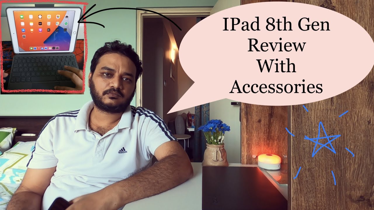 Apple Ipad 8th Gen Review with Apple Pencil and Logitech Combo Touch Keyboard. Remote Desktop!!