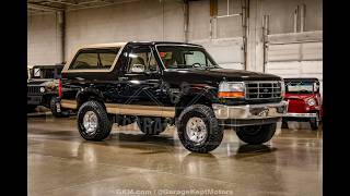1992 Ford Bronco in Black