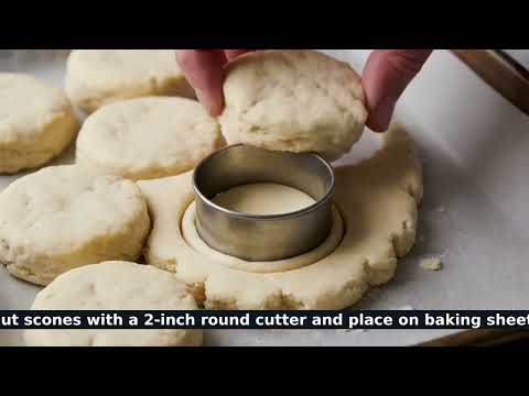 Chai Spice Scones with Vanilla Bean Glaze recipe video thumbnail