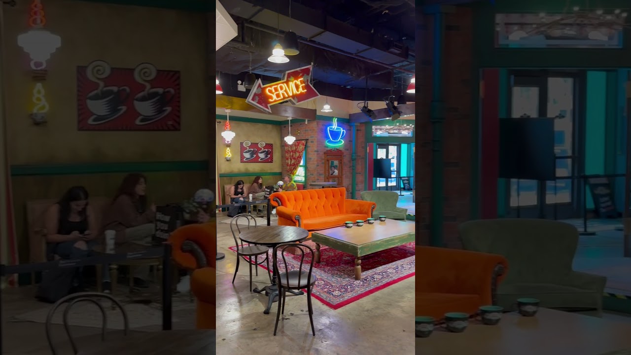 🎬Central Perk, New York 🇺🇸 The Friends Experience 