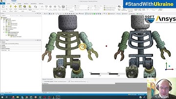 Review of Ansys Workbench CAD capabilities. 03.3 Live Simplification in Discovery